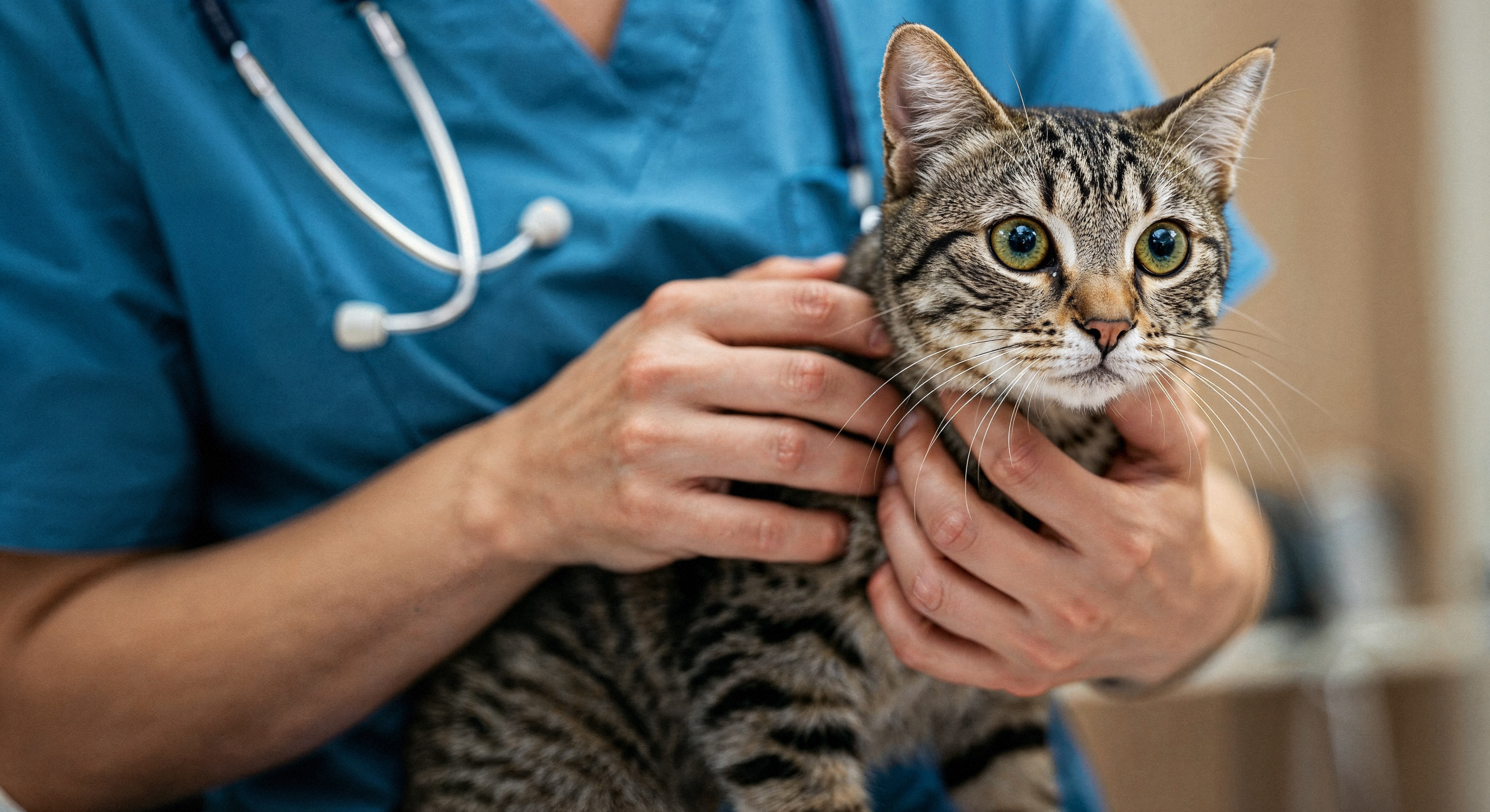 Personal veterinario capacitando